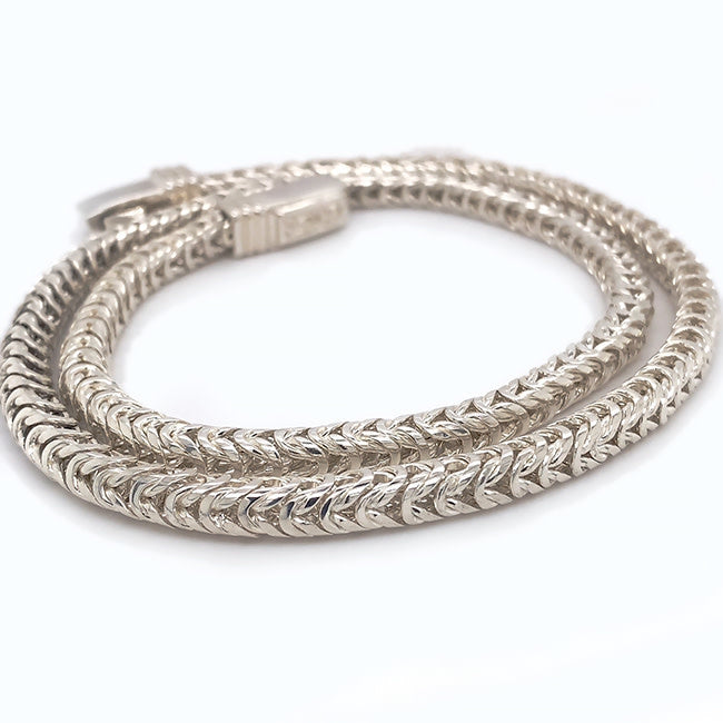 Silver Chain Necklace 18"long