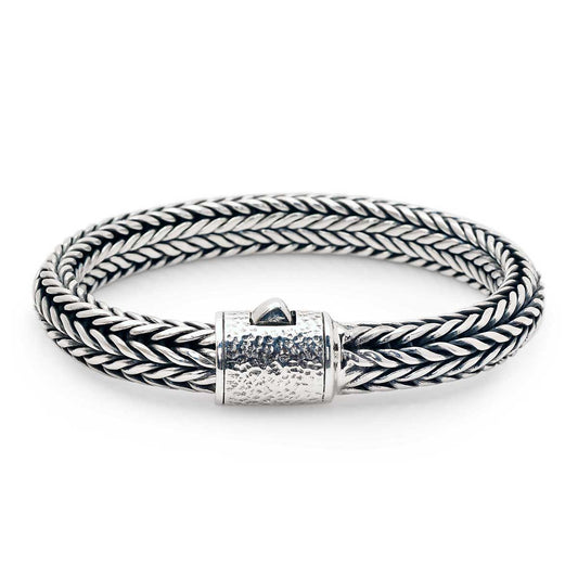 Silver man’s bracelet SB100 10by6